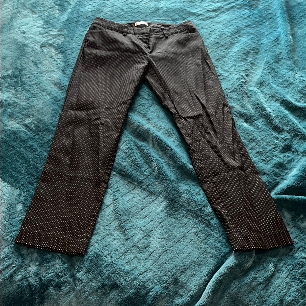 Black Polka Dot Pants van heusen stretch extensible 2 short